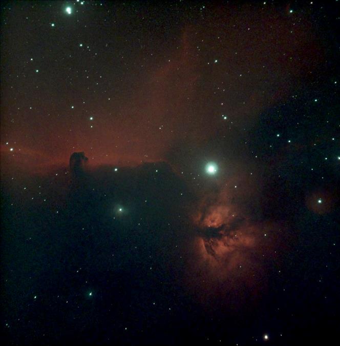 Horsehead Nebula & Flame Nebula