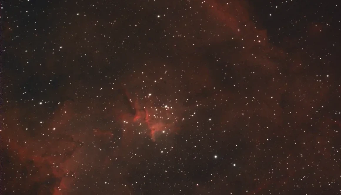 The Heart Nebula in Cassiopeia