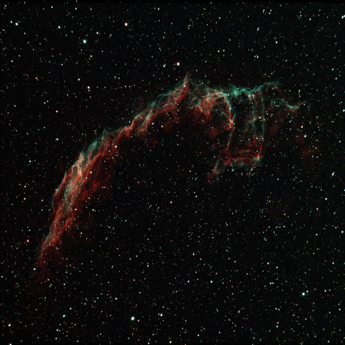 Eastern Veil Nebula (NGC 6992)