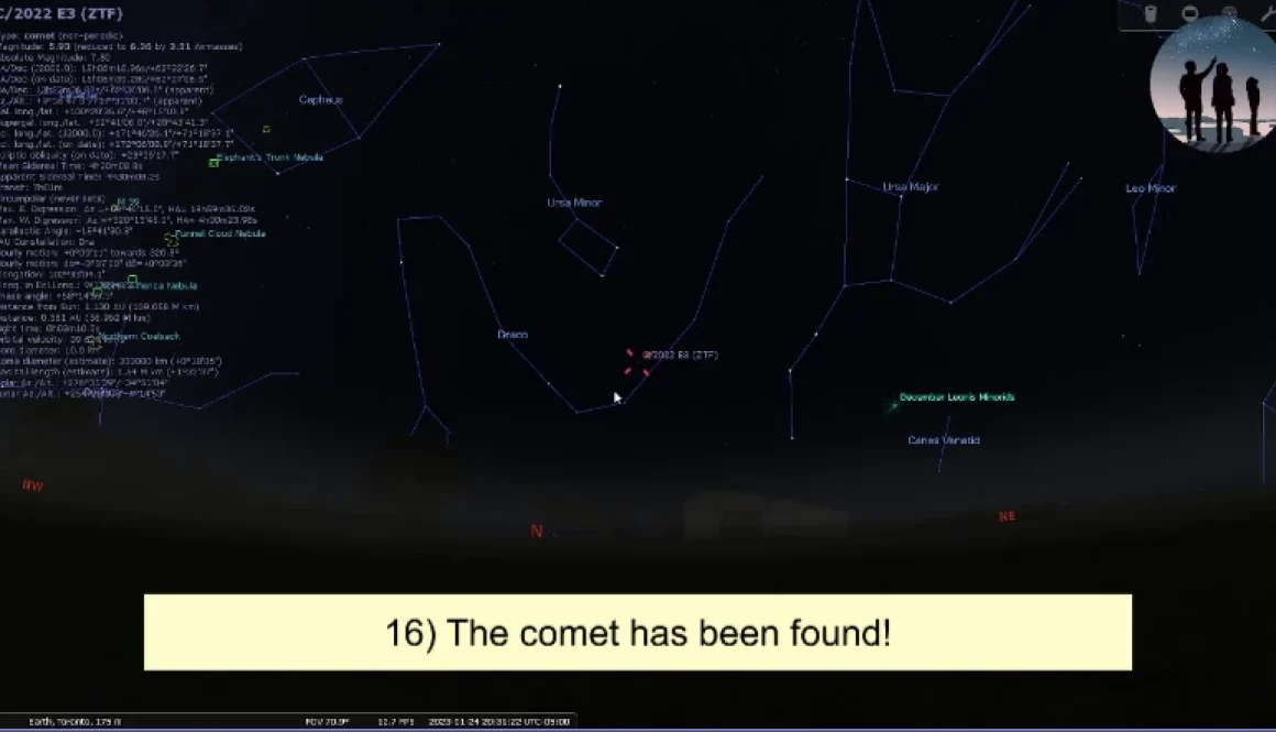 How to add a comet in Stellarium