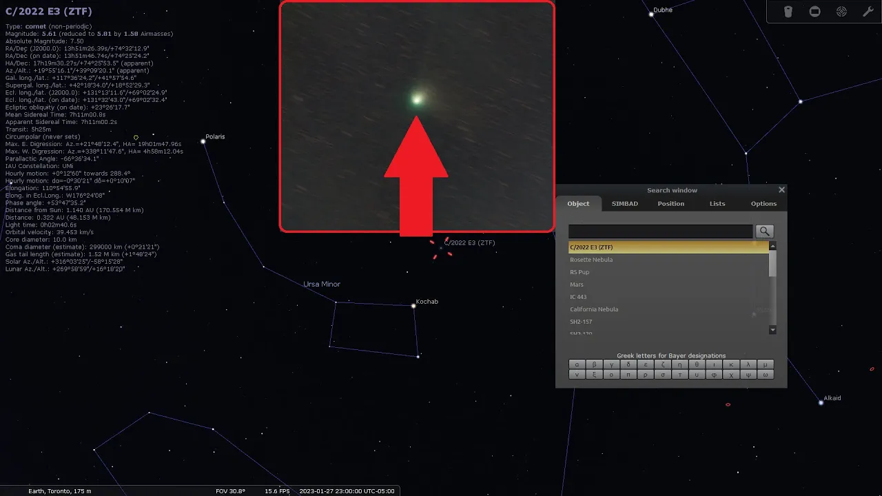 Import Stellarium Coordinates into NINA