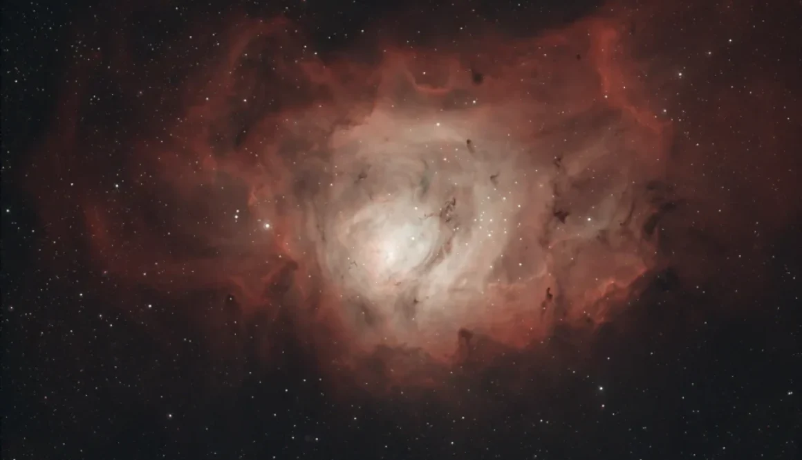 The Lagoon Nebula (M8) from the CAO