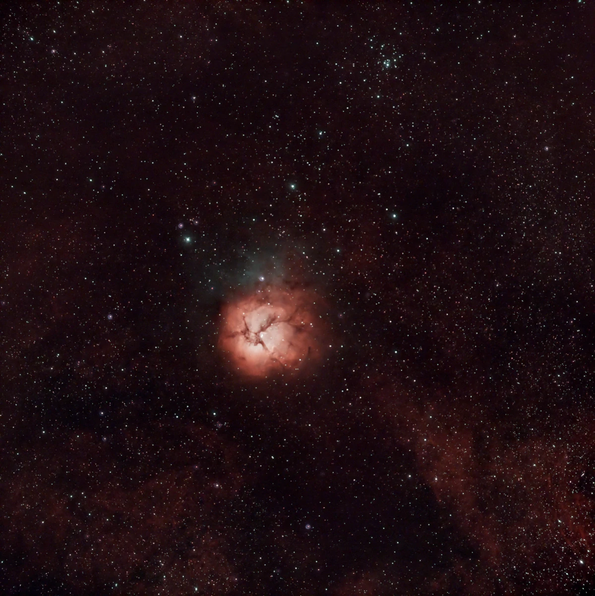 The Trifid Nebula in Sagittarius (2023-07-23)