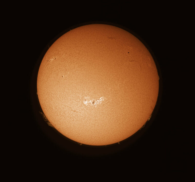 The Sun in H-Alpha with the AR3664 (2024-05-07)