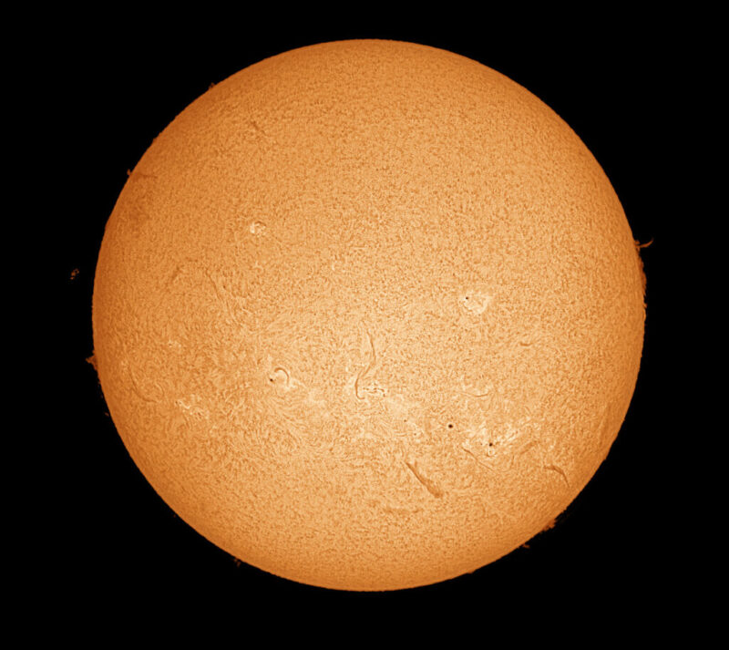 Sun H-Alpha (2024-09-30 18:47 UT)