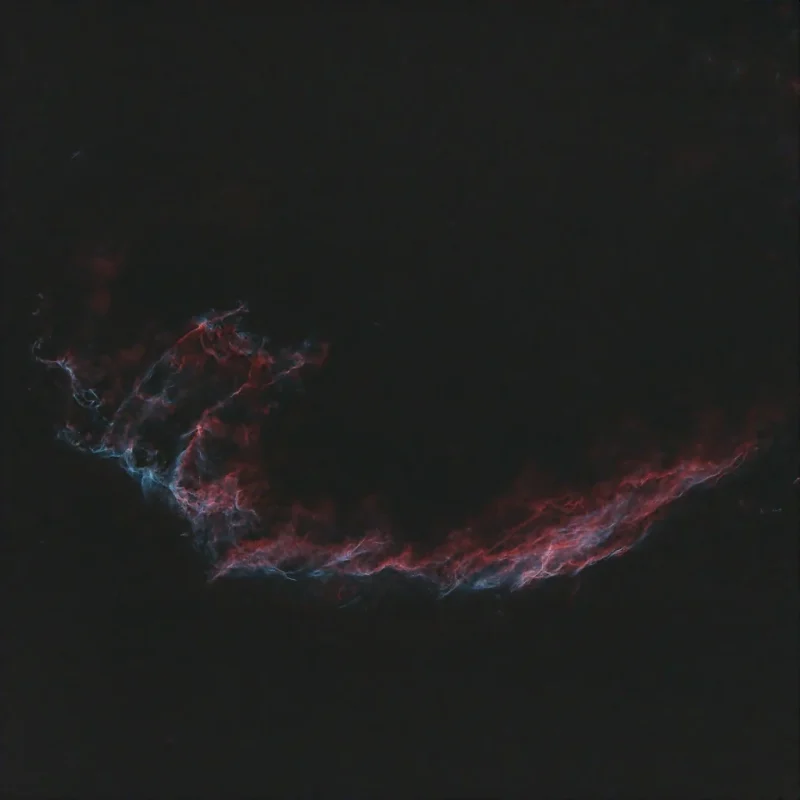 The Eastern Veil Nebula (NGC6995) - Starless Version